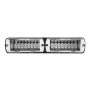 DC 12V 4.2W 16LEDs Crystal Lamp Beads Car Windshield Warning Lamp 18 Flash Patterns(Adjustable)