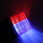 Brilliant Strong Xenon Strong Red Light And Blue Light Magnetic Doom Installation Flash Strobe Warning Light, DC 12V, Wire Length: 50cm