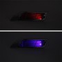 2 PCS Car Body Side Solar Decorative Colorful Strobe Warning Outlet Light
