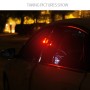 2 PCS Car LED Door Warning Lights Anti-collision Door Opening Lamp Flashing Lights (Black)
