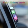 2 PCS Car LED Door Warning Lights Anti-collision Door Opening Lamp Flashing Lights (Silver)