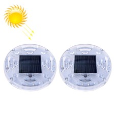 2 PCS Solar LED Flashing Light Car Rear-end Collision Warning Lights, Strong Magnetic Constantly Bright Version