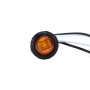 A5011 Amber Light 10 in 1 Truck Trailer LED Round Side Marker Lamp