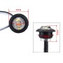 A5012 White Light 10 in 1 Truck Trailer LED Round Side Marker Lamp