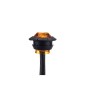 A5015 15 in 1 Red + Amber + White Light Truck Trailer LED Round Side Marker Lamp