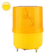 Night Solar Safety Warning Flash Light, Specification:01 Screw Fixed(Yellow)