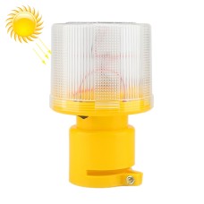 Night Solar Safety Warning Flash Light, Specification:02 Sleeve(White)