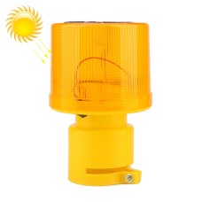 Night Solar Safety Warning Flash Light, Specification:02 Sleeve(Yellow)