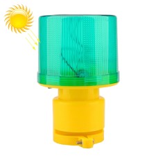 Night Solar Safety Warning Flash Light, Specification:02 Sleeve(Green)