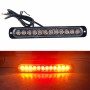 DC12V-24V / 36W Car Truck Truck Amergency Strobe Flash Wrange Light 12LEDS LONGLE ULTRA-TIN SICE LISTS (желтый + красный + желтый)