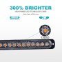 DC12V-24V / 36W Car Truck Truck Amergency Strobe Flash Wrange Light 12LEDS LONGLE ULTRA-TIN SICE LISTS (желтый + красный + желтый)