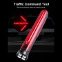 JT01 Rechargeable Traffic Safety Arrow Signal Light Warning Light Bar (Red Light)