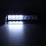 8W 800LM 8-ля белого света 3-х мод регулируемый угловой автомобильная стробоскольная флэш-приборная приборная лампа Аварийное освещение с присосками, DC 12V