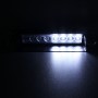 8W 800LM 8-LED White Light 3-Modes Adjustable Angle Car Strobe Flash Dash Emergency Light Warning Lamp with Suckers, DC 12V