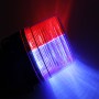 Red + Blue Light Brilliant Strong Xenon 10 Flash Strobe Warning Light for Auto Car