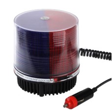 Red + Blue, Brilliant Strong Xenon 9 Flash Strobe Warning Light for Auto Car