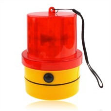 Флэш -стробоскоп предупреждающий свет с сильным магнитным основанием (желтый + красный)