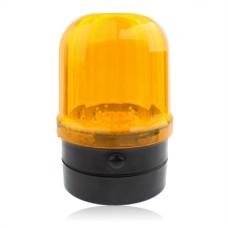 6-LED Flash Strobe Warning Light for Auto Car with Strong Magnetic Base (Yellow + Black)