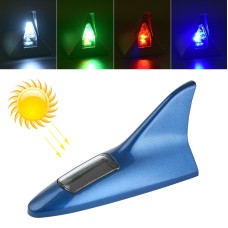 Solar Shark Fin High-positioned Alarm Light(Blue)