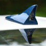 Solar Shark Fin High-positioned Alarm Light(Blue)