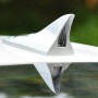 Solar Shark Fin High-positioned Alarm Light(Silver)