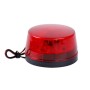 Светодиодный стробоскоп предупреждающий свет, указывающий на инженерные светильники, прошивая мини -светильники безопасности (красный)