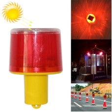 Night Solar Warning Construction Safety Warn Flash Lights Signal Light(Crude)