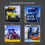 10-110V Forklift Warning Lights Strobe School Lights Traffic Construction LED Roof Engineering Vehicles Flash Lights