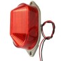 AC220V Светодиодный мини -стробоскольный сигнал предупреждающий свет молчаливый предупреждающий свет (красный)