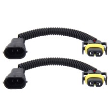 2 PCS H11 Car HID Xenon Headlight Male to Female Conversion Cable