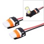 2 PCS 9005 Car Auto LED Bulb Ceramic Insulation Socket Holder (No Including Light)