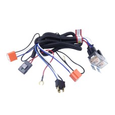 12V 2-lamp Car Headlight Modification Wiring Harness Brightener Cable