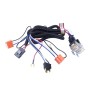 12V 2-lamp Car Headlight Modification Wiring Harness Brightener Cable