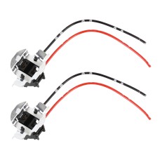 1 Pair TK-305 H7 Halogen Lamp Socket Car Bulb Holder Base with Cable