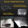 7 Inch 35W 4000LM 6000K + Amber Car Truck Square LED Headlights Work Lights Spotlight