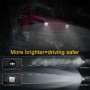 7 Inch 40W 4500LM 6000K + 3000K 12 LED Car Truck Off-road Vehicle Circular LED Angel Eye Herdsman Lamp Headlights Work Lights Spotlight