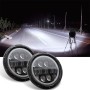 7 Inch 40W 4500LM 6000K + 3000K 12 LED Car Truck Off-road Vehicle Circular LED Angel Eye Herdsman Lamp Headlights Work Lights Spotlight