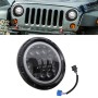 7 Inch 40W 4500LM 6000K + 3000K 12 LEDs Car Truck Off-road Vehicle Circular LED Angel Eye Herdsman Lamp Headlights Work Lights Spotlight