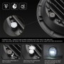 7 Inch 40W 4500LM 6000K + 3000K 12 LEDs Car Truck Off-road Vehicle Circular LED Angel Eye Herdsman Lamp Headlights Work Lights Spotlight