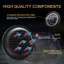 7 Inch 40W 4500LM 6000K + 3000K 12 LEDs Car Truck Off-road Vehicle Circular LED Angel Eye Herdsman Lamp Headlights Work Lights Spotlight