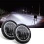 7 Inch 40W 4500LM 6000K + 3000K 12 LEDs Car Truck Off-road Vehicle Circular LED Angel Eye Herdsman Lamp Headlights Work Lights Spotlight