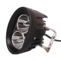 DC 9-32V 20W 2000LM 6500K IP68 Waterproof Vehicle Car Boat Marine External Work Lights Emergency Lights 30 Degrees Spot Light LED Car Bulbs with 2 Intense CREE LED Lights(White Light)