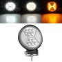 4 inch 14W DC 10-30V 1100LM IP67 Car Truck Off-road Vehicle LED Work Lights, with 39LEDs SMD-3030 Lamps