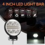 4 inch 23.8W DC 10-30V 1900LM IP67 Car Truck Off-road Vehicle Round Strobe LED Work Lights, with 34LEDs SMD-3030 Lamps