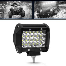 4 inch 18W 1800LM 4 Row LED Strip Light Working Refit Off-road Vehicle Lamp Roof Strip Light