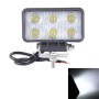 LML-1518 18W 1260-1350LM Epistar 6 LED White 60 Degree Flood Beam Car LED Light Waterproof IP67, DC 10-30V(White Light)