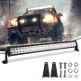 30 inch 2 Rows 70W 6000K IP67 Car Boat Marine Work Lights Spotlight LED Bulbs, DC 10-30V