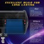 7 inch Four Rows 35W 2000LM 6000K Car Truck Off-road Vehicle LED Work Lights Spotlight