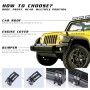 7 inch Four Rows 35W 2000LM 6000K Car Truck Off-road Vehicle LED Work Lights Spotlight