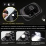 7 inch H4 DC 9V-30V 5000LM 6000K/3000K 45W IP67 8LED Lamp Beads Car Square Shape LED Headlight Lamps for Jeep Wrangler, with Lens